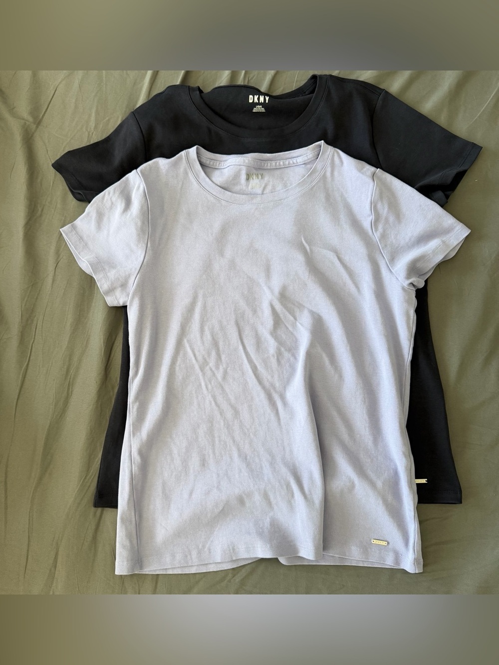 DKNY Set of Two Organic Cotton T-Shirts